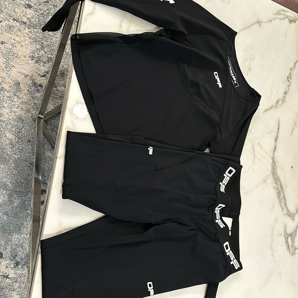 Off white matching set